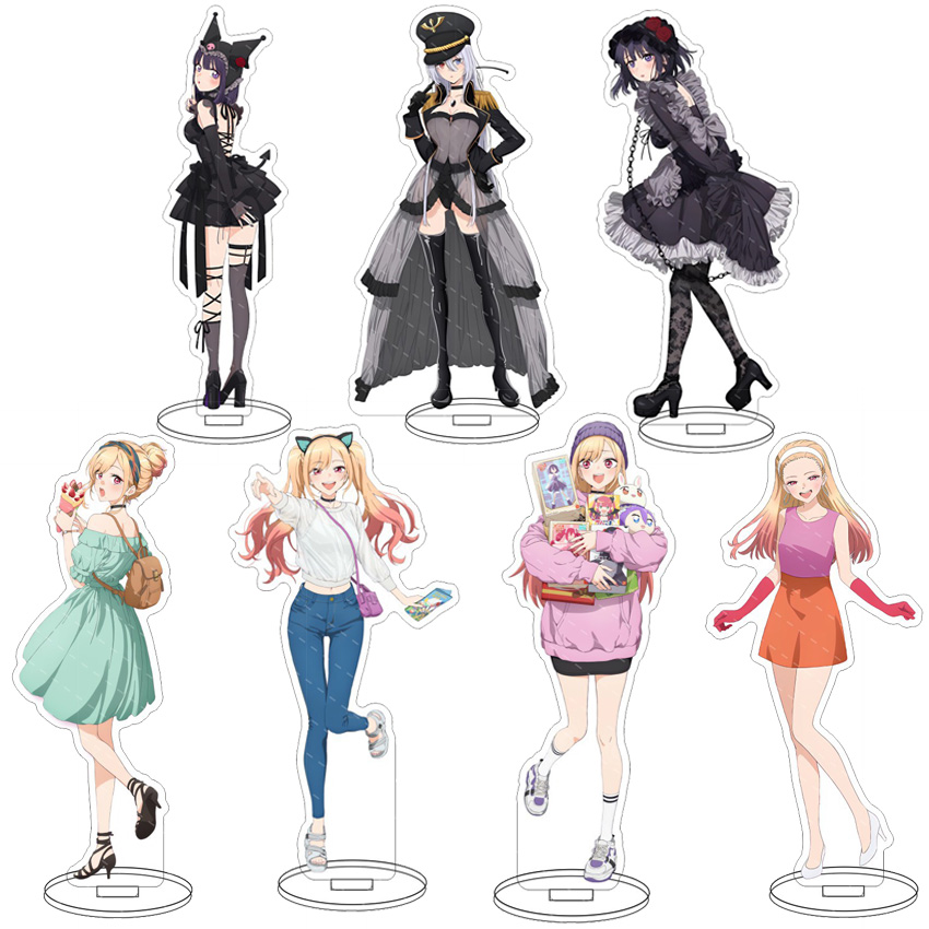 Anime Cosplay Rental - 16CM Anime Acrylic Stand My Dress-Up