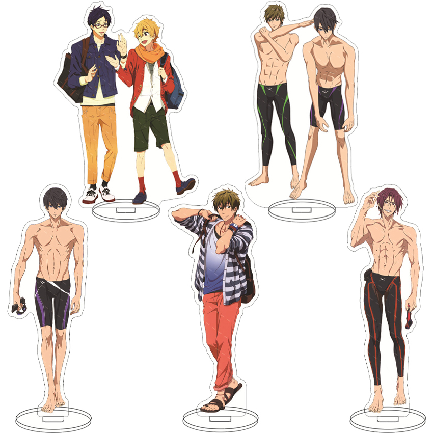 Anime Cosplay Rental - 16CM Anime Acrylic Figure Free! Nanase