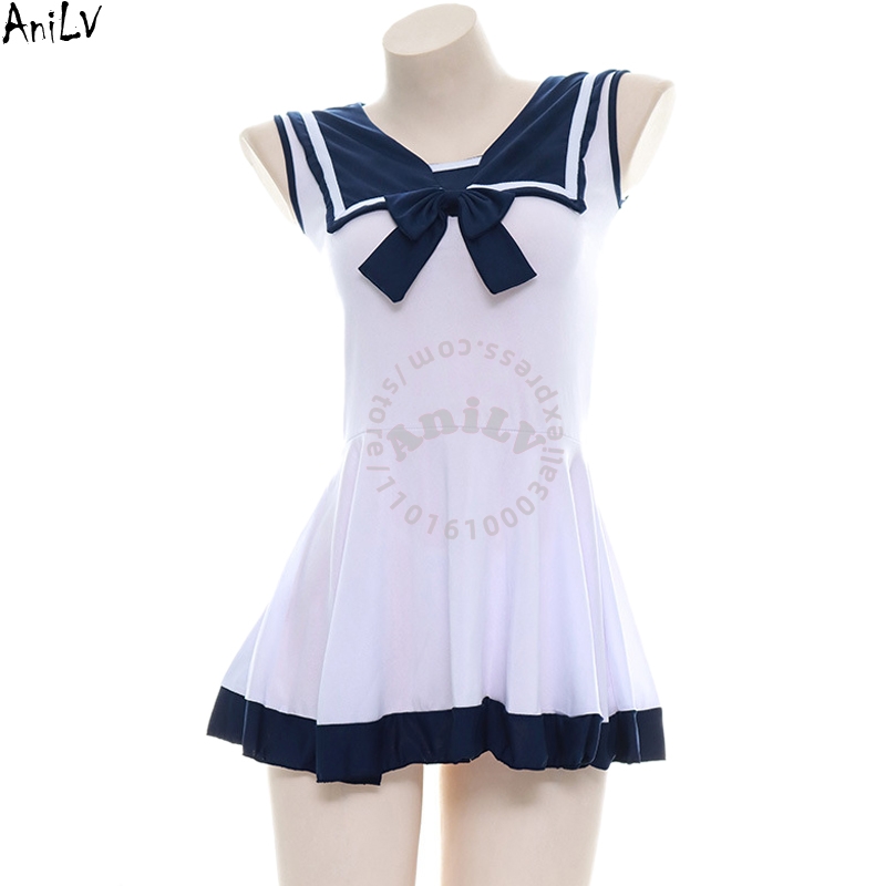 Anime Cosplay Japanese Girl - AniLV Japanese Anime Girl Navy Sailor