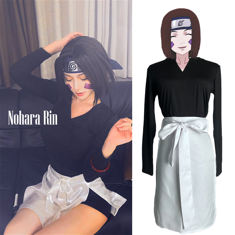 Anime Cosplay Photoshoot - Japanese Ninja Anime Nohara Rin Cosplay