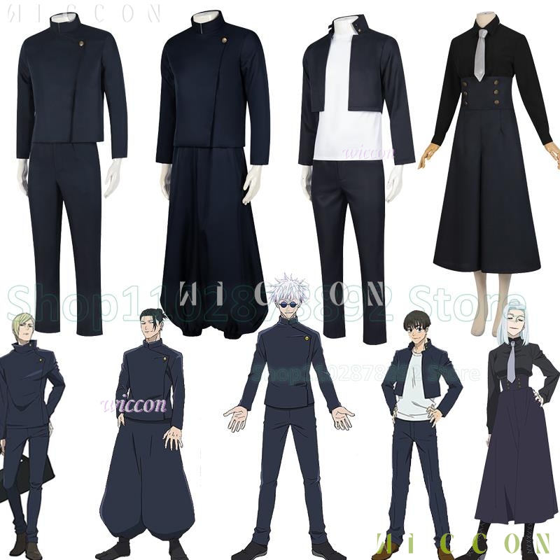 Anime Cosplay Gojo - Jujutsu Anime Kaisen Satoru Gojo Geto