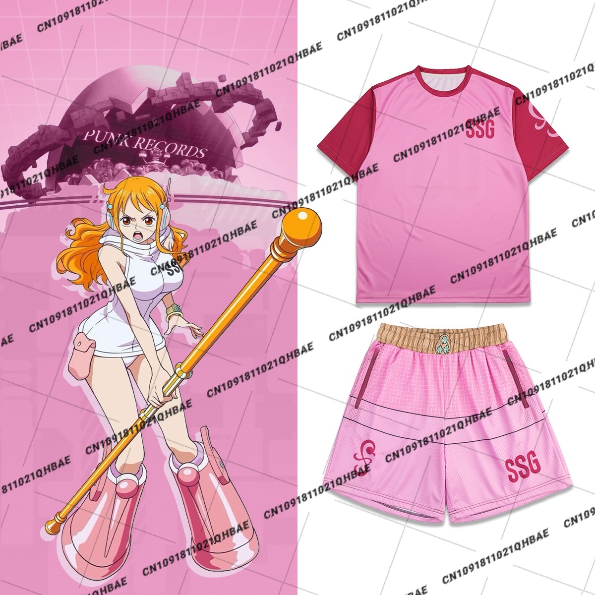 Anime Cosplay Costumes - 2026 New Egghead Island Nami Anime