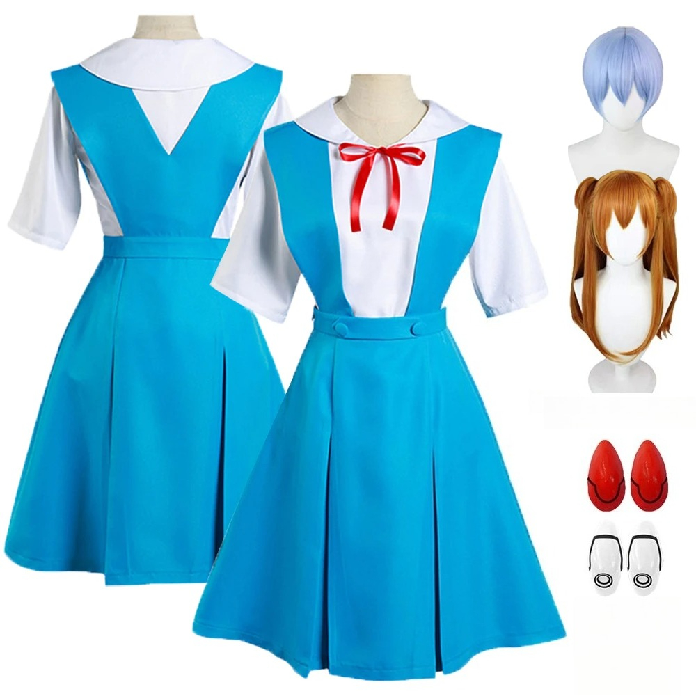 Anime Cosplay Website - Anime Rei Ayanami Cosplay Costume Asuka