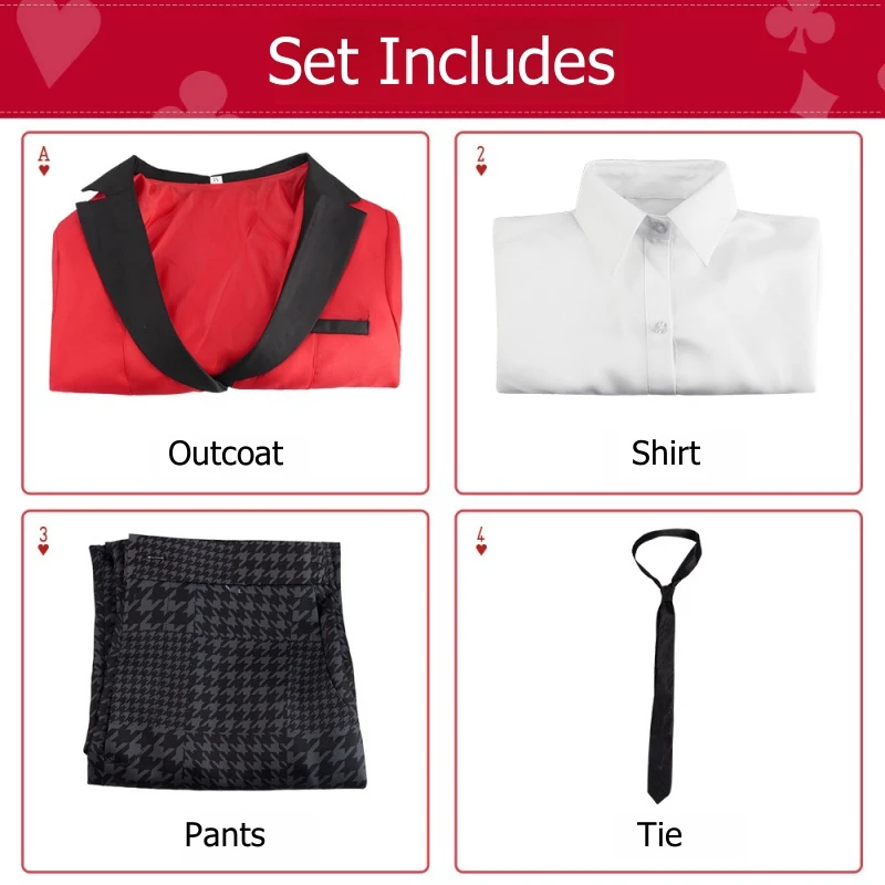 Anime Cosplay Kakegurui - ▶❤Anime Kakegurui Suzui Ryota Cosplay Costumes