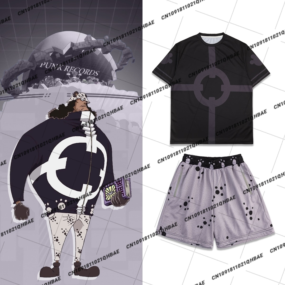 Anime Cosplay Costumes - New Egghead Island Bartholemew Kuma Anime