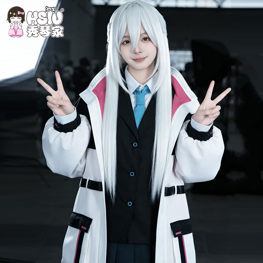 Anime Cosplay Blue Hair - Blue Archive Kei Cosplay Costume Wig