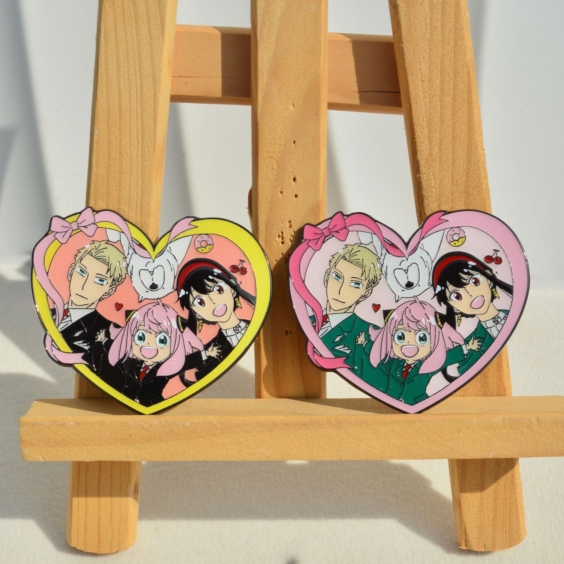 Anime Cosplay Anya - Anya Yor Loid Bond Badges Pendant