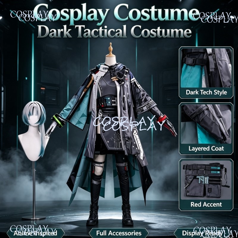 Anime Cosplay Photoshoot - Arcane Li Zhiyan Complete Cos Suitable