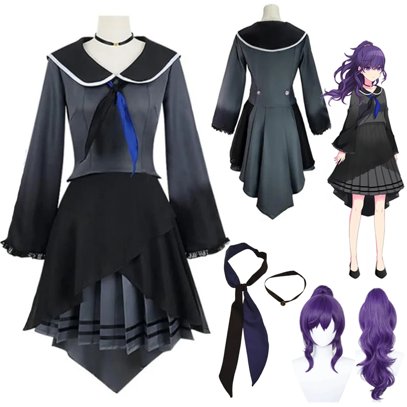 Anime Cosplay Japanese Girl - Project Sekai Game Asahina Mafuyu Anime