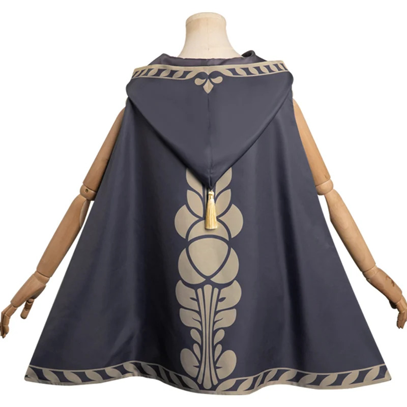 Anime Cosplay Link - Princess Link Cosplay Gray Cloak Women