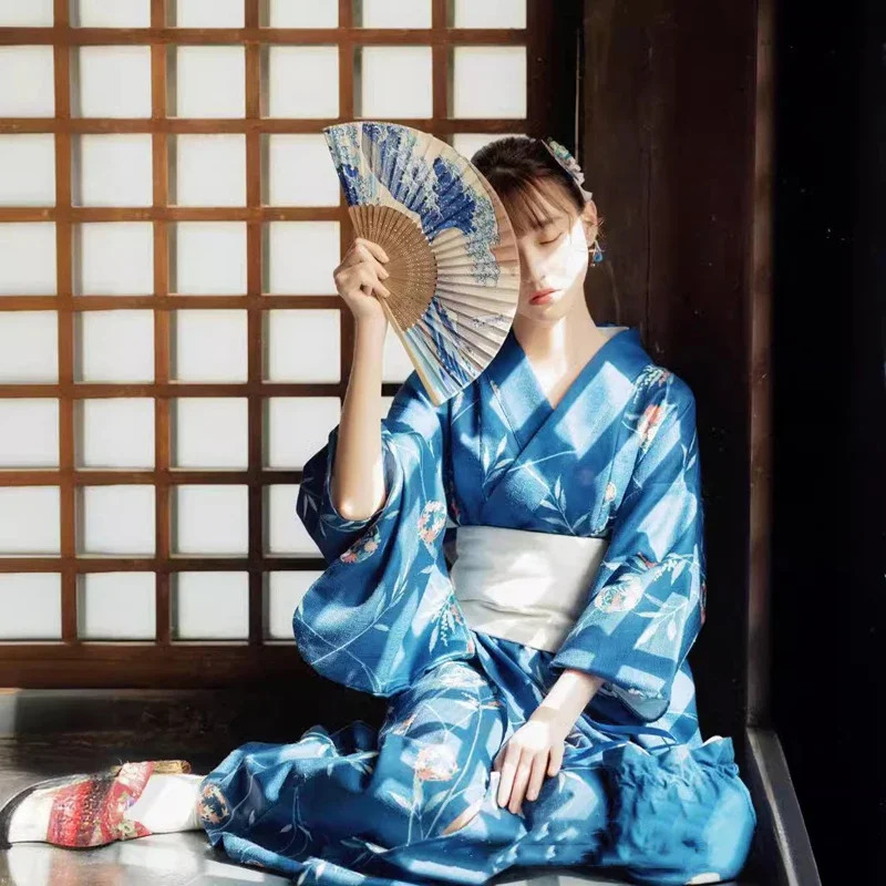 Anime Cosplay Photoshoot - DY202025e Kimono Traditional Japanese Dress Cosplay