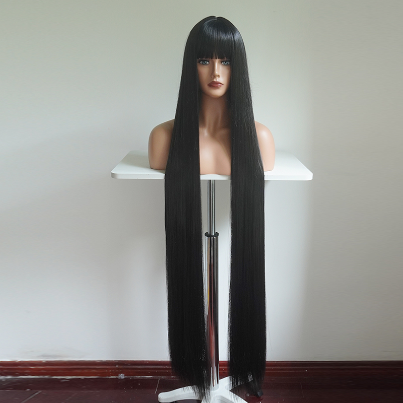 Anime Cosplay Photoshoot - 48Inch Ultra-Long Rose Net Anime Cosplay