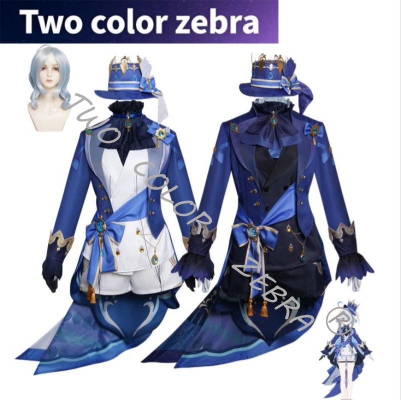 Anime Cosplay Kostüm - Furina De Fontaine Cosplay Focalors Kostüm