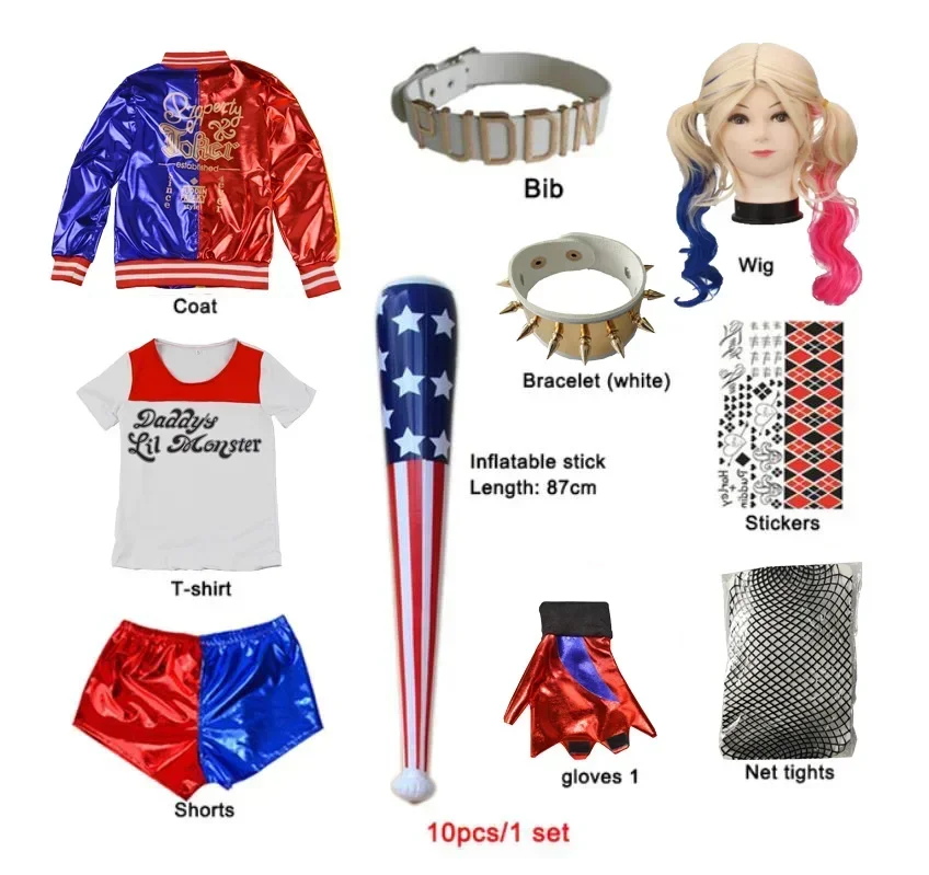 Anime Jaket Cosplay - 2025 Halloween Kostum Cosplay Baru Kaus