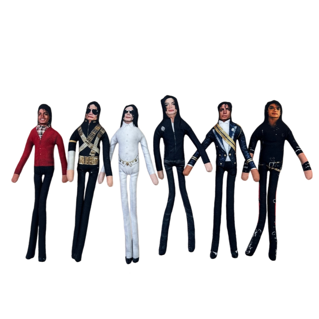 Anime Cosplay And Costumes - 1-6pcs Michael Jackson Cosplay Prop Doll