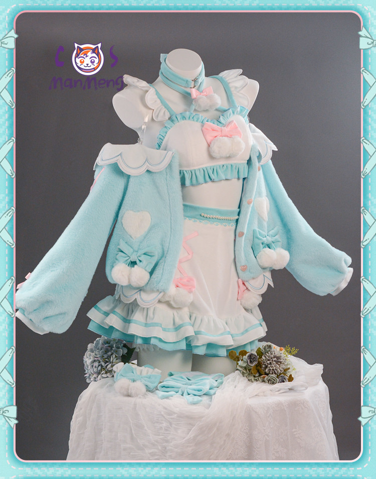 Anime Cosplay Miku - Miku Cosplay Costume Game Cosplay Anime