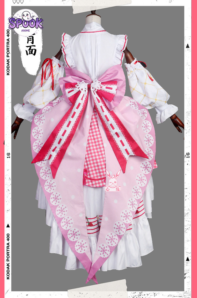 Strawberry Lolita Dress 15th A - đánh giá và giá Anime Cosplay Miku