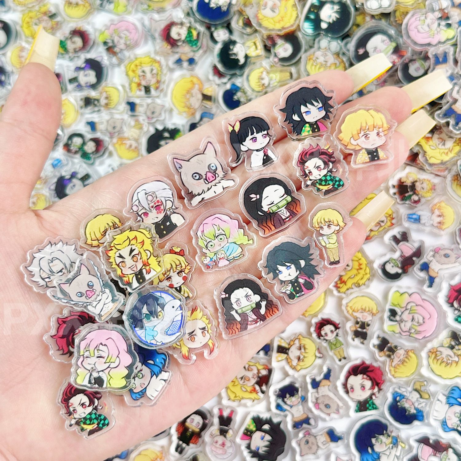 50/100Pcs 1/2cm Mini Demon Sla - đánh giá và giá Cosplay Anime Tsunade