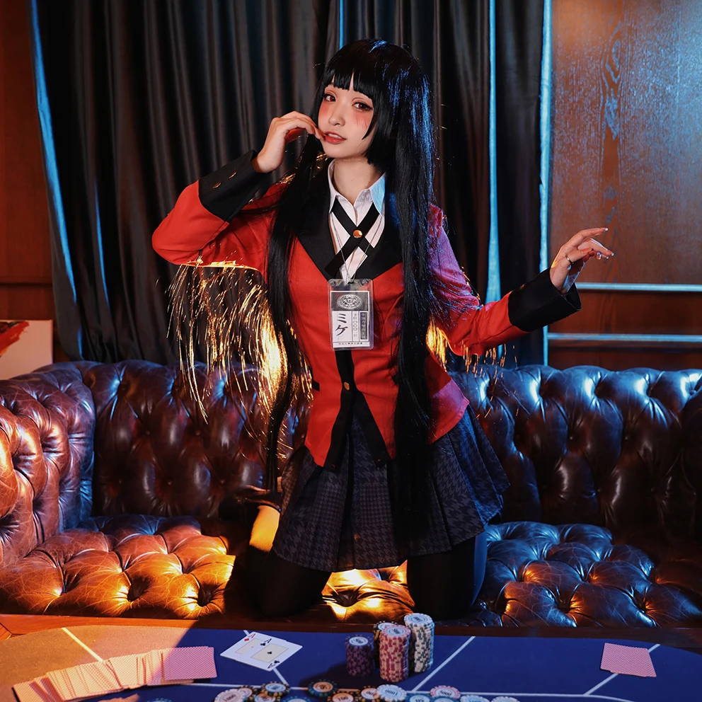 Jabami Yumeko Cosplay Costume  - đánh giá và giá Anime Cosplay Kakegurui