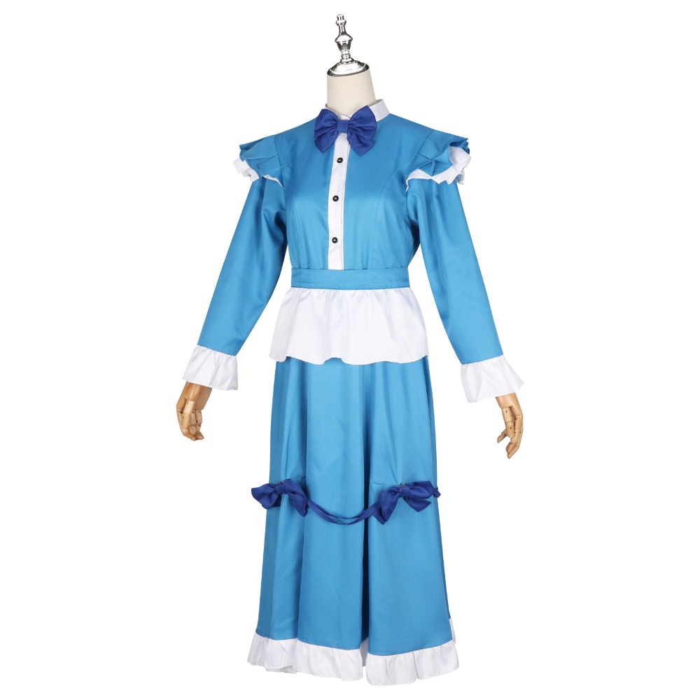 Poppy Red Hair Cosplay Costume - đánh giá và giá Anime Cosplay Blue Hair