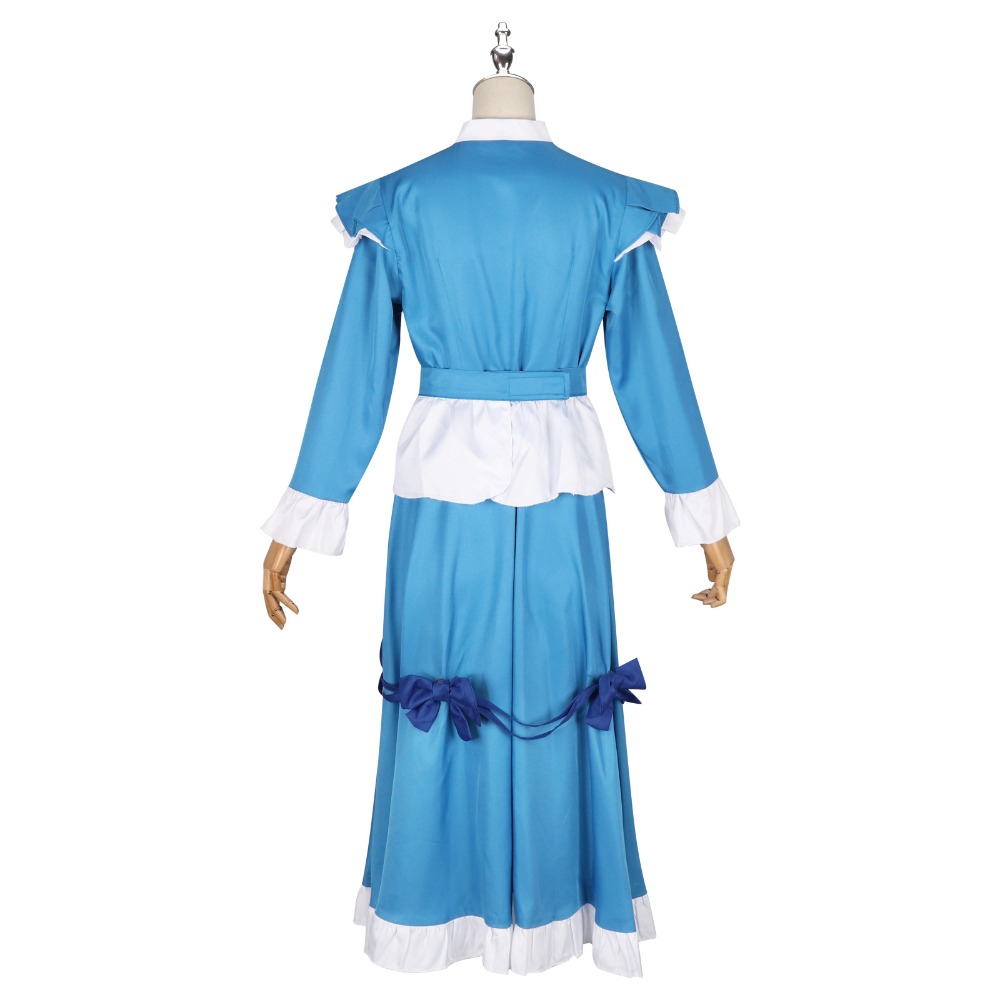 Poppy Red Hair Cosplay Costume - đánh giá và giá Anime Cosplay Blue Hair