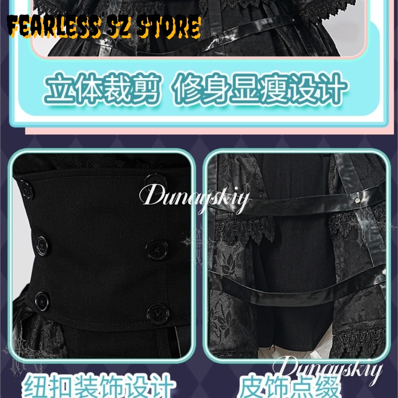 Girl Gothic Dress Halloween Ca - đánh giá và giá Anime Cosplay Japanese Girl
