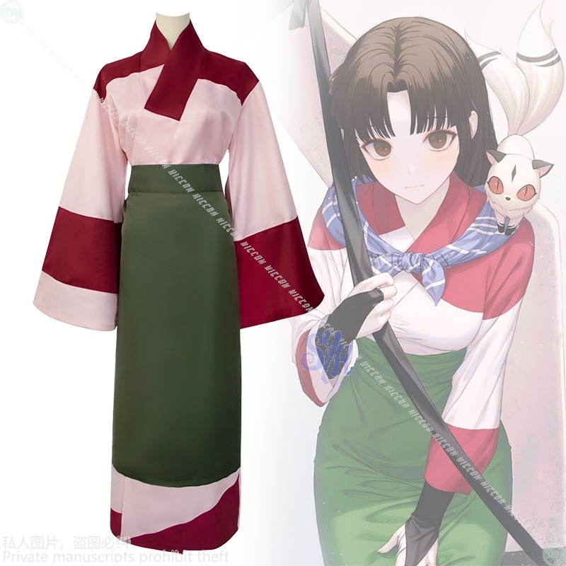 Anime Movie Sango Cosplay Cost - đánh giá và giá Anime Cosplay Japanese Girl