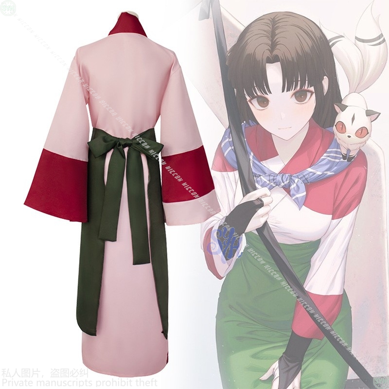 Anime Movie Sango Cosplay Cost - đánh giá và giá Anime Cosplay Japanese Girl