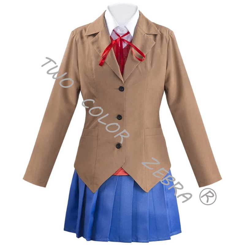 Doki Doki Literatur club Rolle - đánh giá và giá Anime Cosplay Kostüm