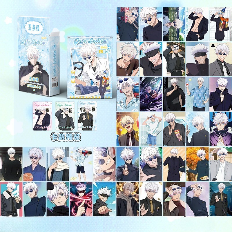 55pcs Jujutsu Kaisen Japanese  - đánh giá và giá Anime Cosplay Gojo