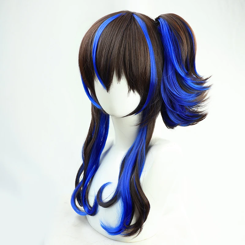 Daitaku Helios Cosplay Wig Uma - đánh giá và giá Anime Cosplay Blue Hair
