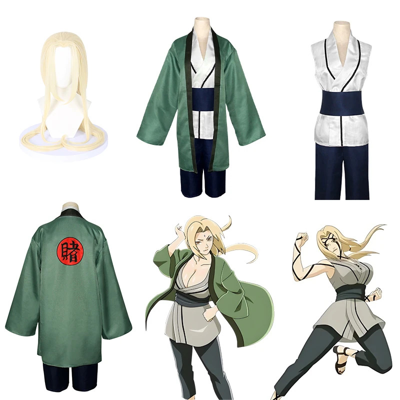 Tsunade Cosplay Costume Anime  - đánh giá và giá Cosplay Anime Tsunade