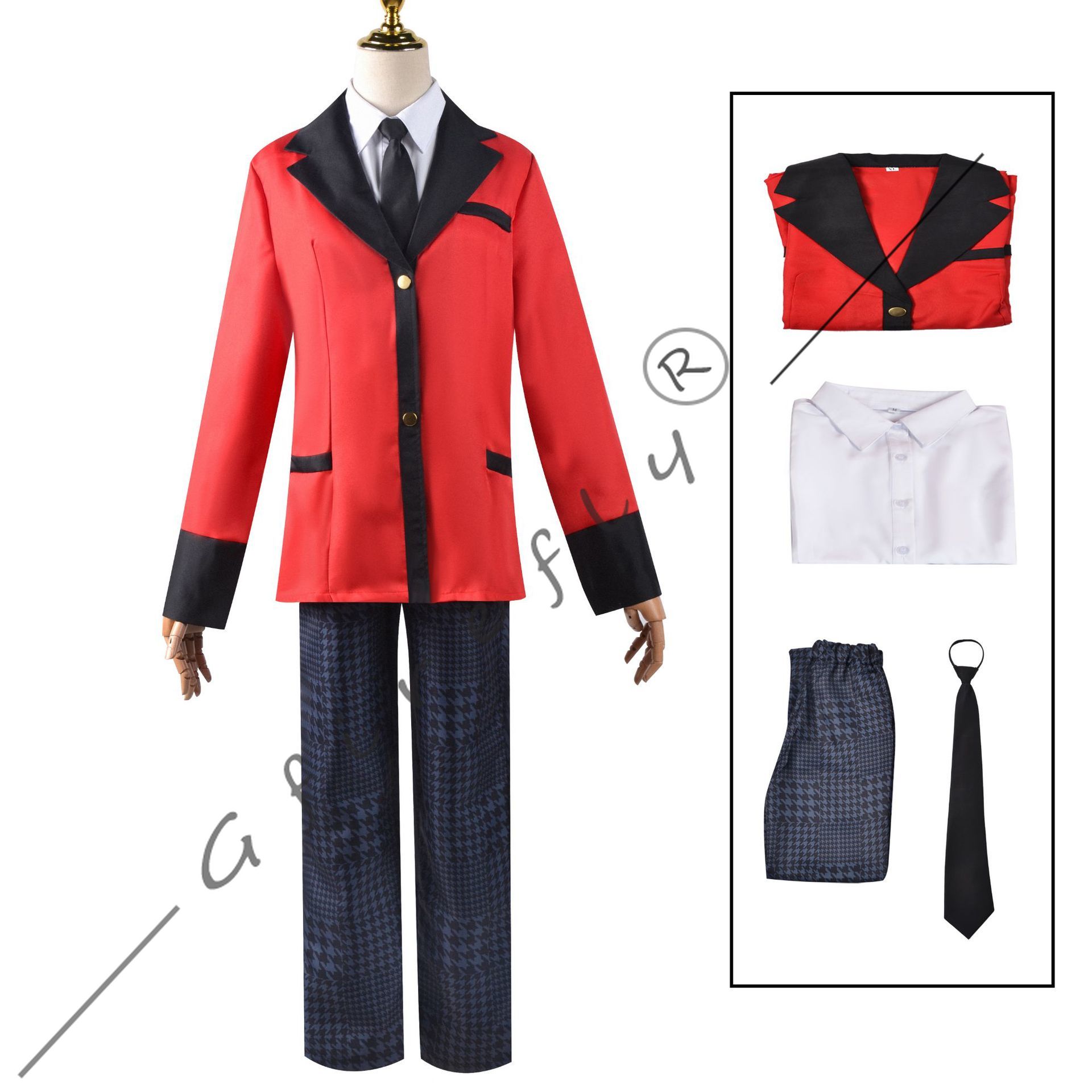 Kakegurui Cosplay Costume Jyab - đánh giá và giá Anime Cosplay Kakegurui