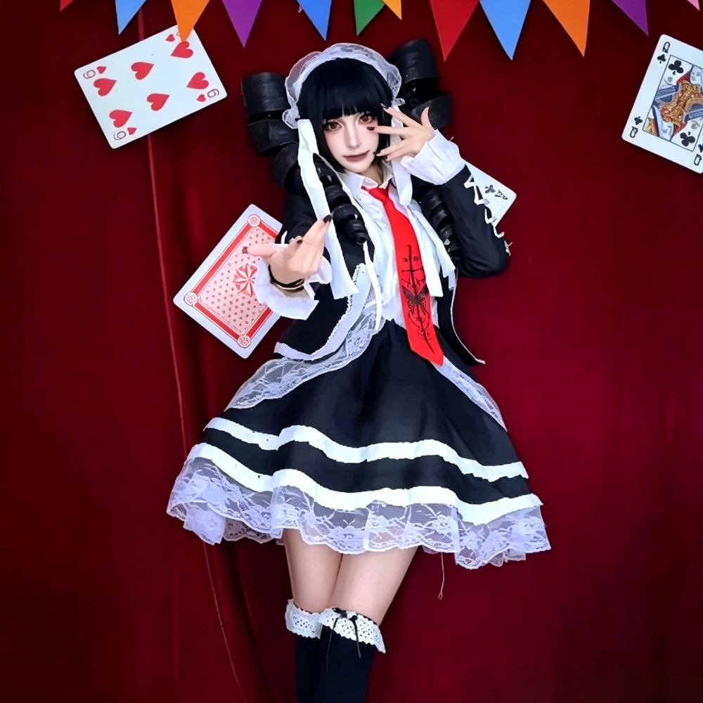Dangaronpa Celestia Ludenberg  - đánh giá và giá Anime Cosplay Kostüm