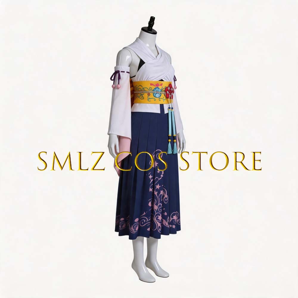 Smlz FFX Yuna Cosplay Anime FF - đánh giá và giá Anime Cosplay Clothes