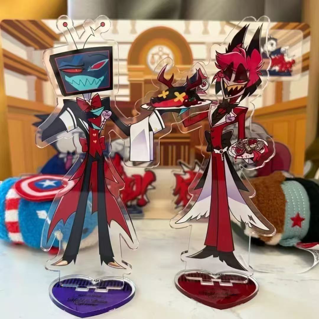 2pcs Hazbin Anime Peripherals  - đánh giá và giá Anime Cosplay Rental