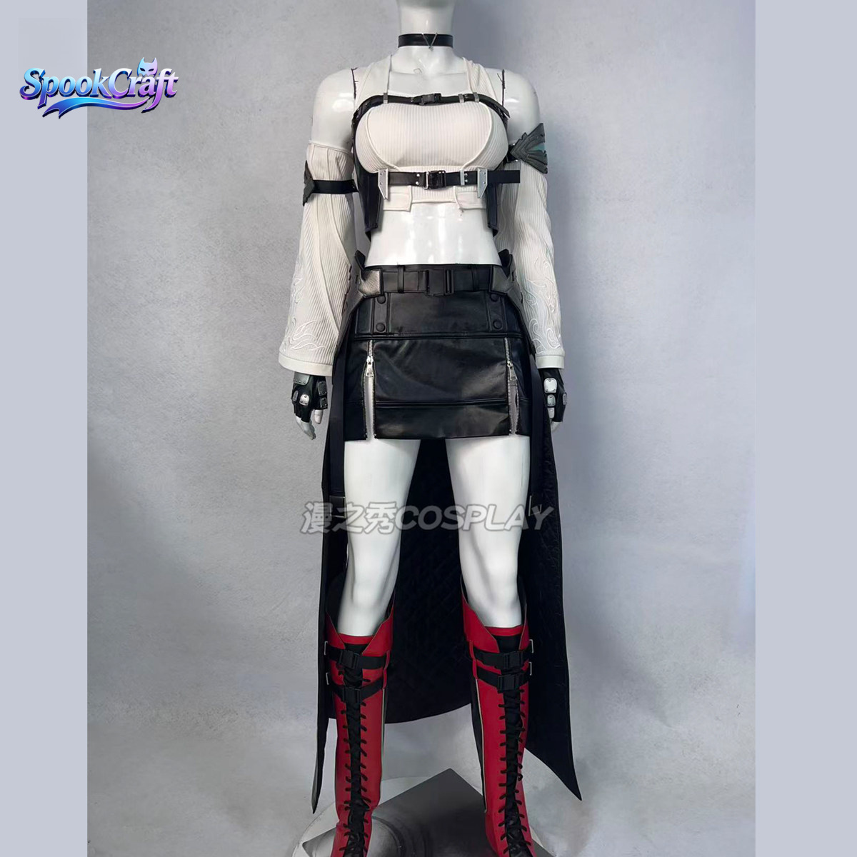 FF7 Tifa Apocalypse Black Mage - đánh giá và giá Anime Cosplay Photoshoot