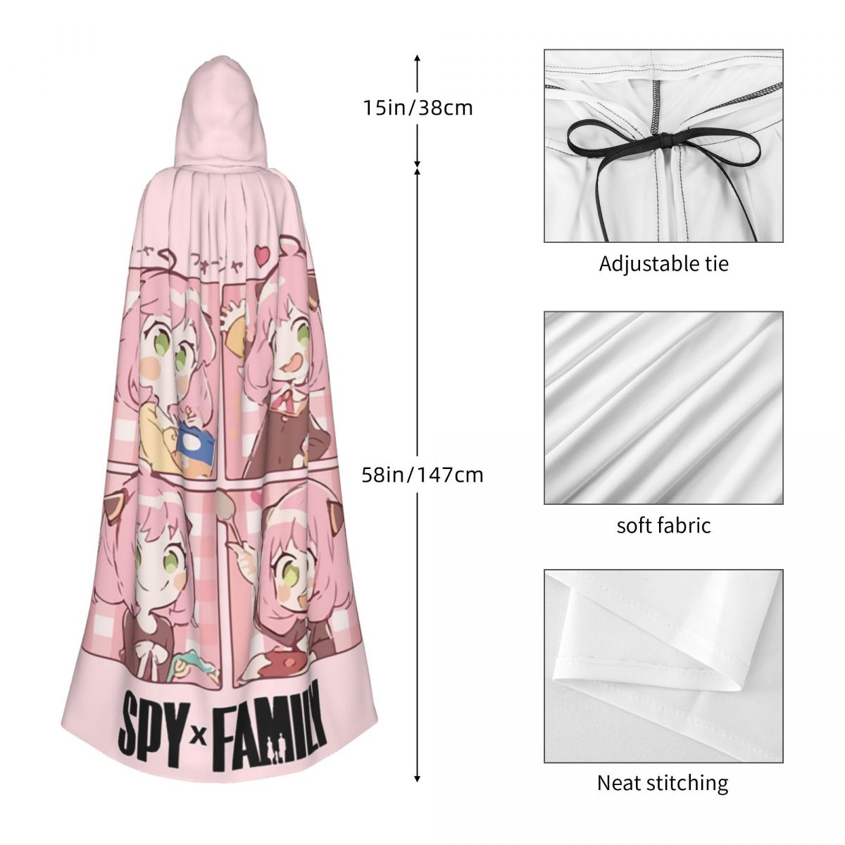 Spy X Family Anya Forger Long  - đánh giá và giá Anime Cosplay Anya