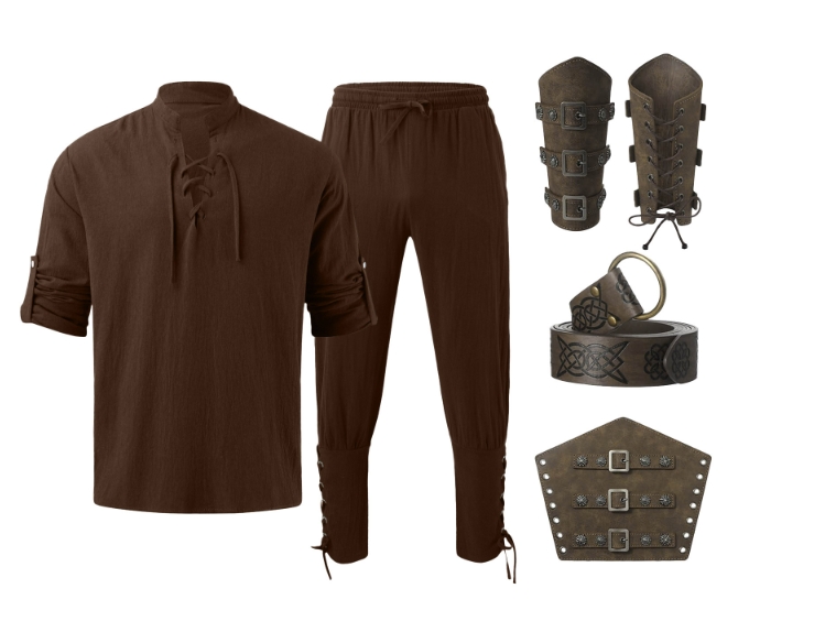 4 Pcs Halloween Men's Renaissa - đánh giá và giá Anime Cosplay And Costumes