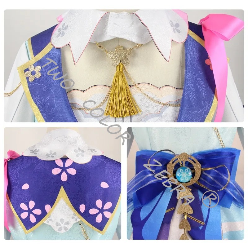 Kamisato Ayaka Cosplay Spiel G - đánh giá và giá Anime Cosplay Kostüm