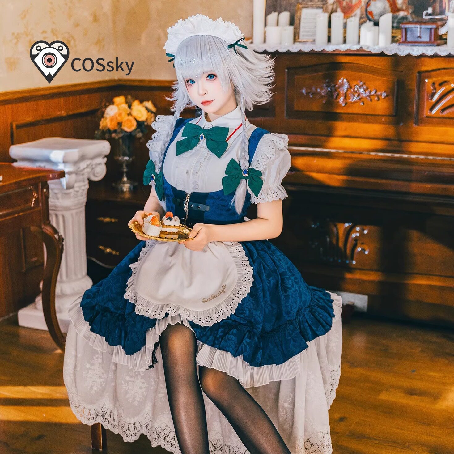 Izayoi Sakuya Touhou Project C - đánh giá và giá Anime Cosplay High Quality