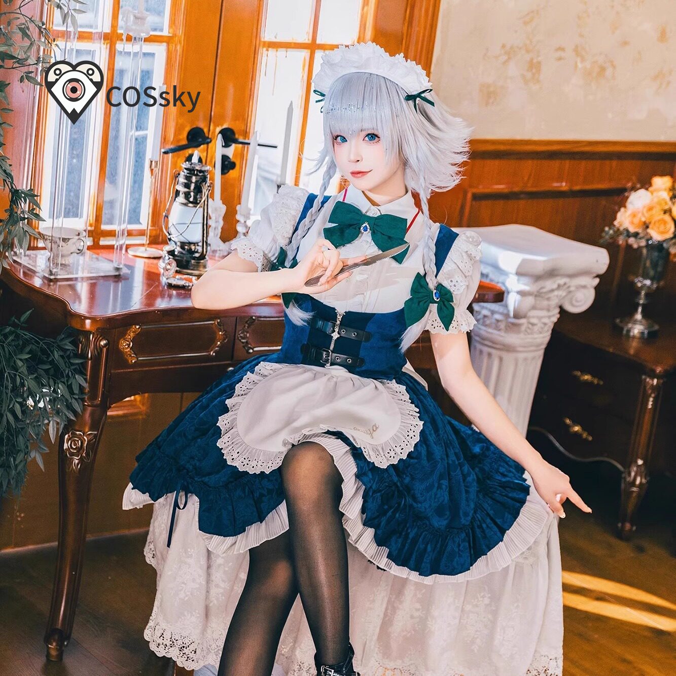 Izayoi Sakuya Touhou Project C - đánh giá và giá Anime Cosplay High Quality