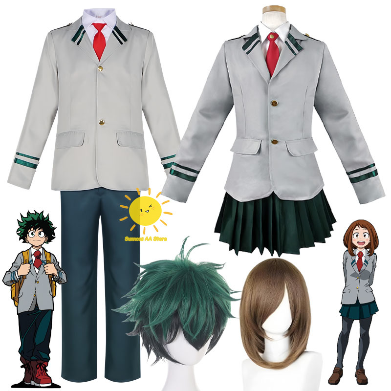 Anime Midoriya Izuku Ochaco Ur - đánh giá và giá Anime Cosplay Website