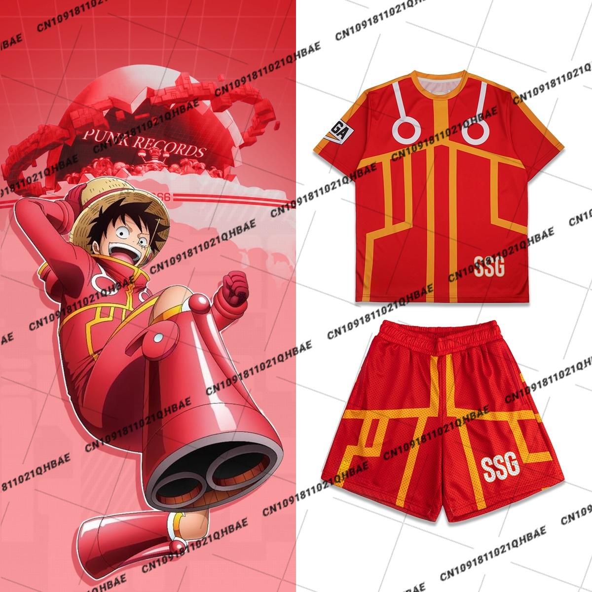 New Egghead Island Monkey D. L - đánh giá và giá Anime Cosplay Costumes
