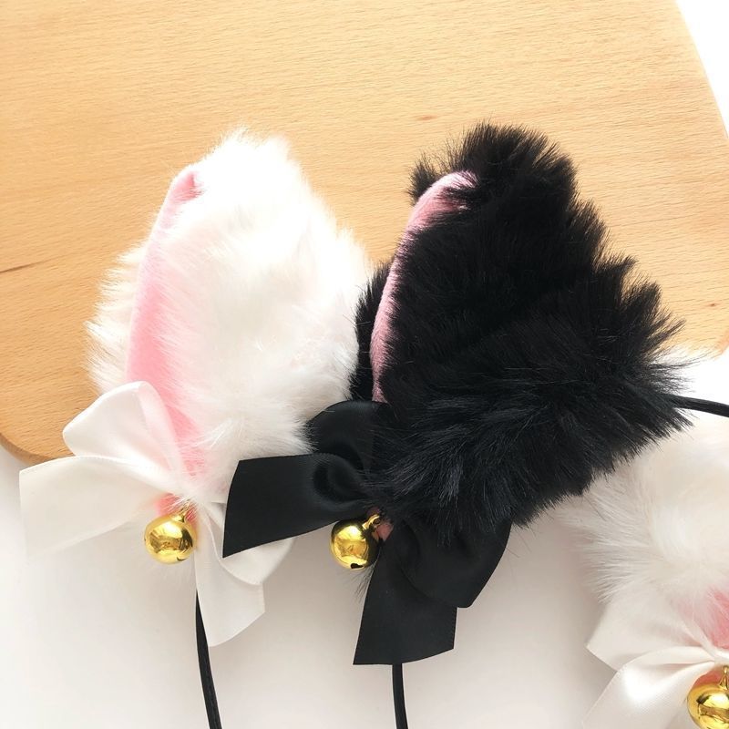 2 Chiếc Tai Nghe Tai Mèo Nơ Đầ - đánh giá và giá Anime Cosplay Photoshoot