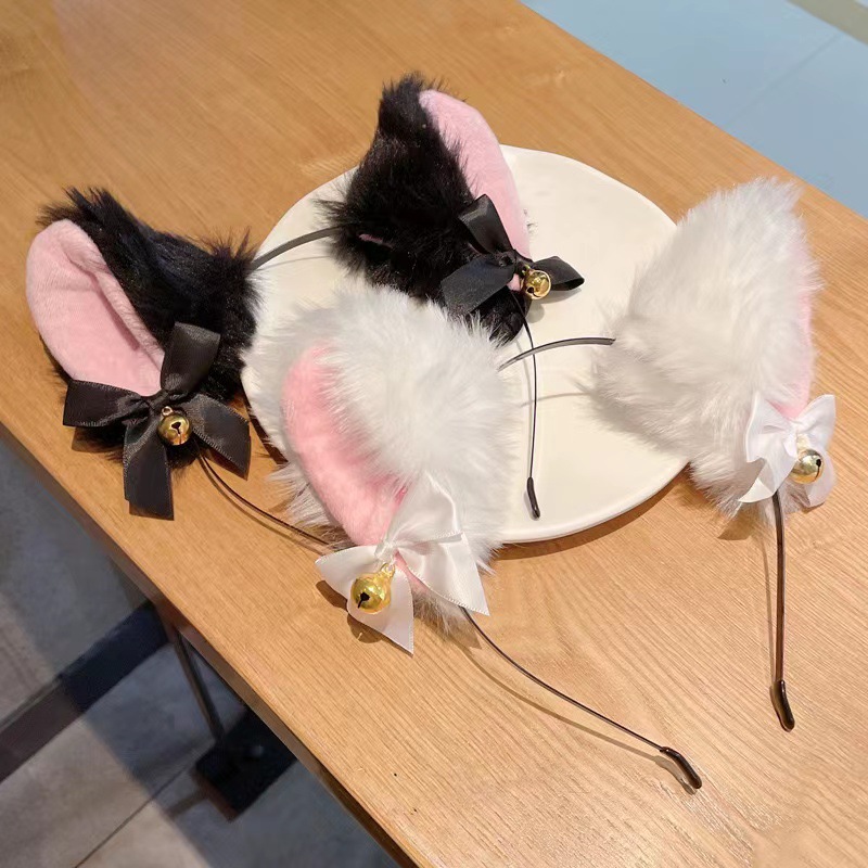 2 Chiếc Tai Nghe Tai Mèo Nơ Đầ - đánh giá và giá Anime Cosplay Photoshoot