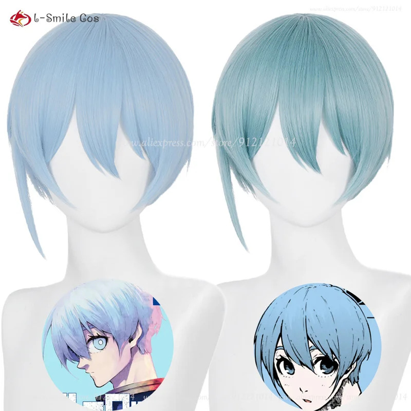 Anime Hiori Yo Cosplay 28cm Li - đánh giá và giá Anime Cosplay Blue Hair