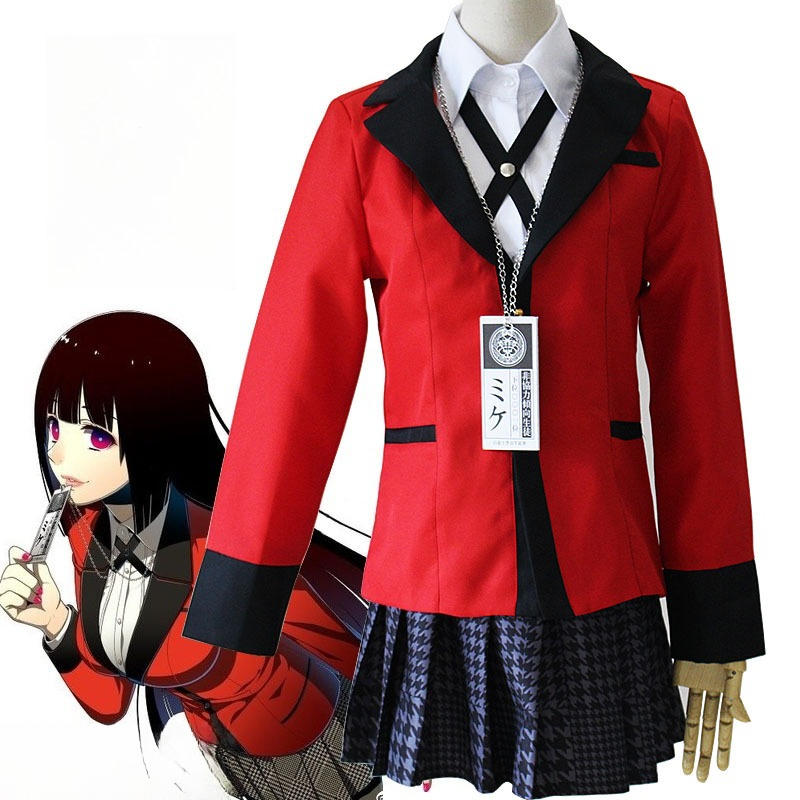 Anime Kakegurui Jabami Yumeko  - đánh giá và giá Anime Cosplay Kakegurui