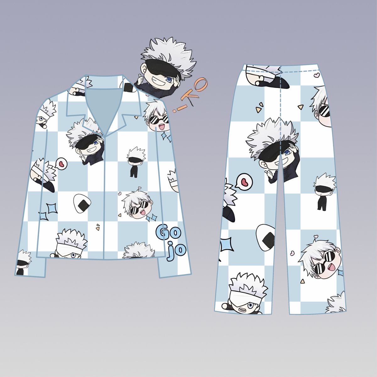 Jujutsu Battle Pain Clothes Go - đánh giá và giá Anime Cosplay Gojo