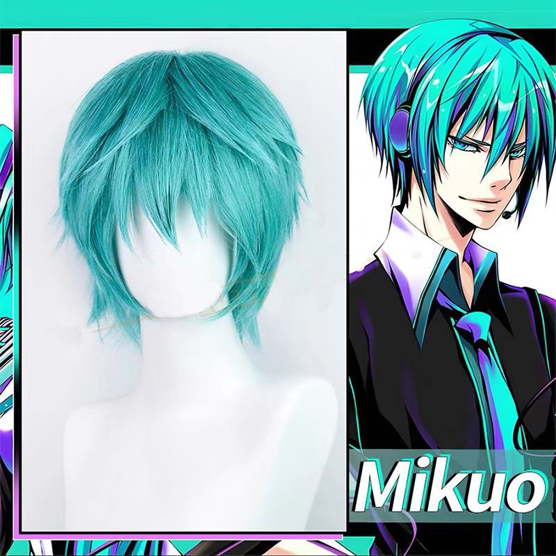 Mikuo Cosplay Wig Anime Miku B - đánh giá và giá Anime Cosplay Blue Hair